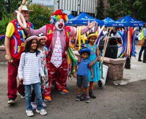 Calgary Stampede with children