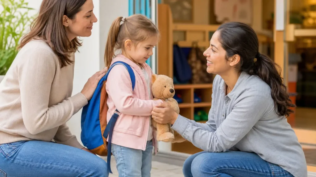 Can Spend Short Periods Away From Parents