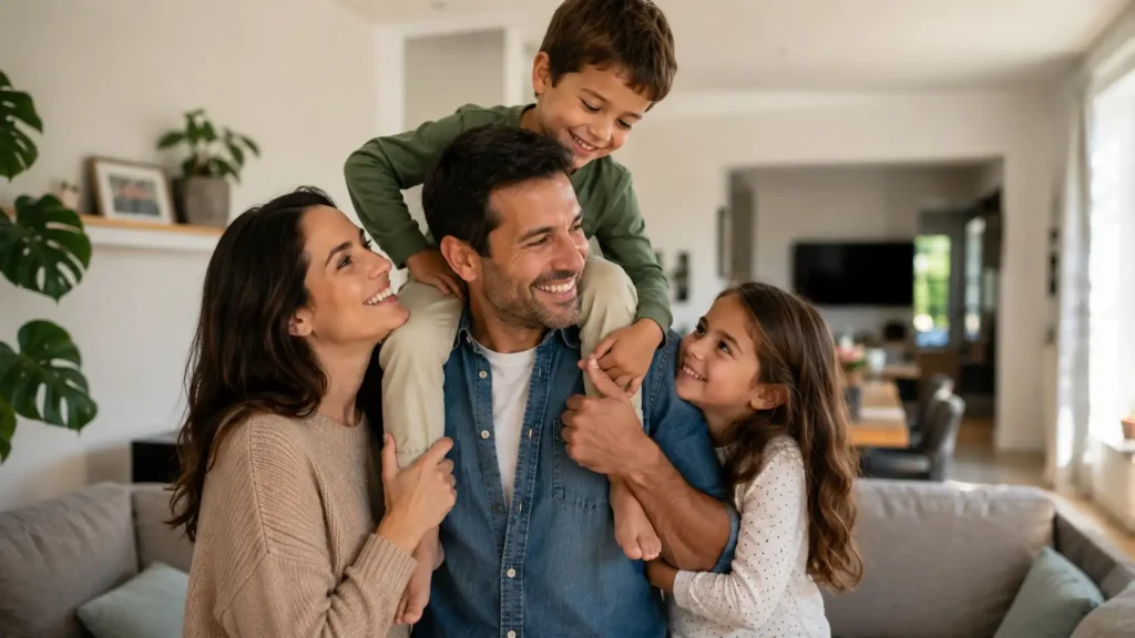 Happy family