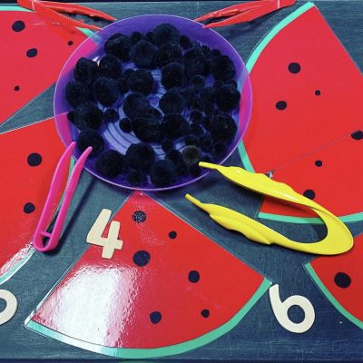 counting watermelon seeds